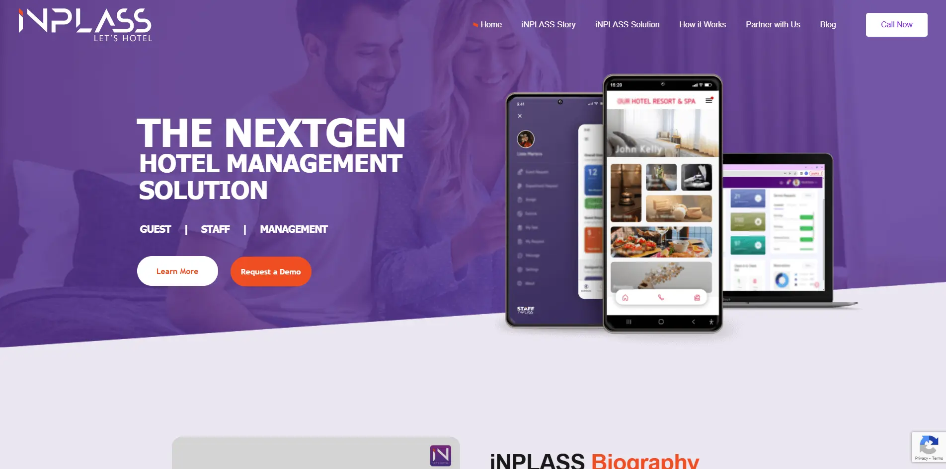 Inplass - The NextGen Hotel Management Software Solution