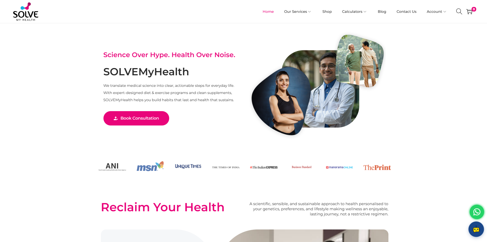 SolveMyHealth - Healthcare Service Platform Redesign